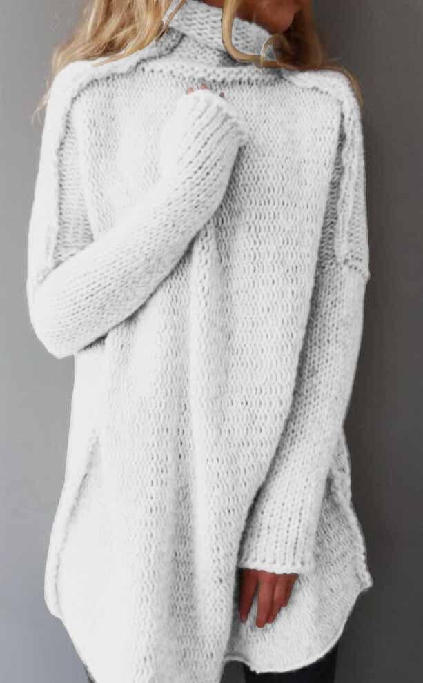 Fiore™ | Pull tricoté main avec motif torsadé