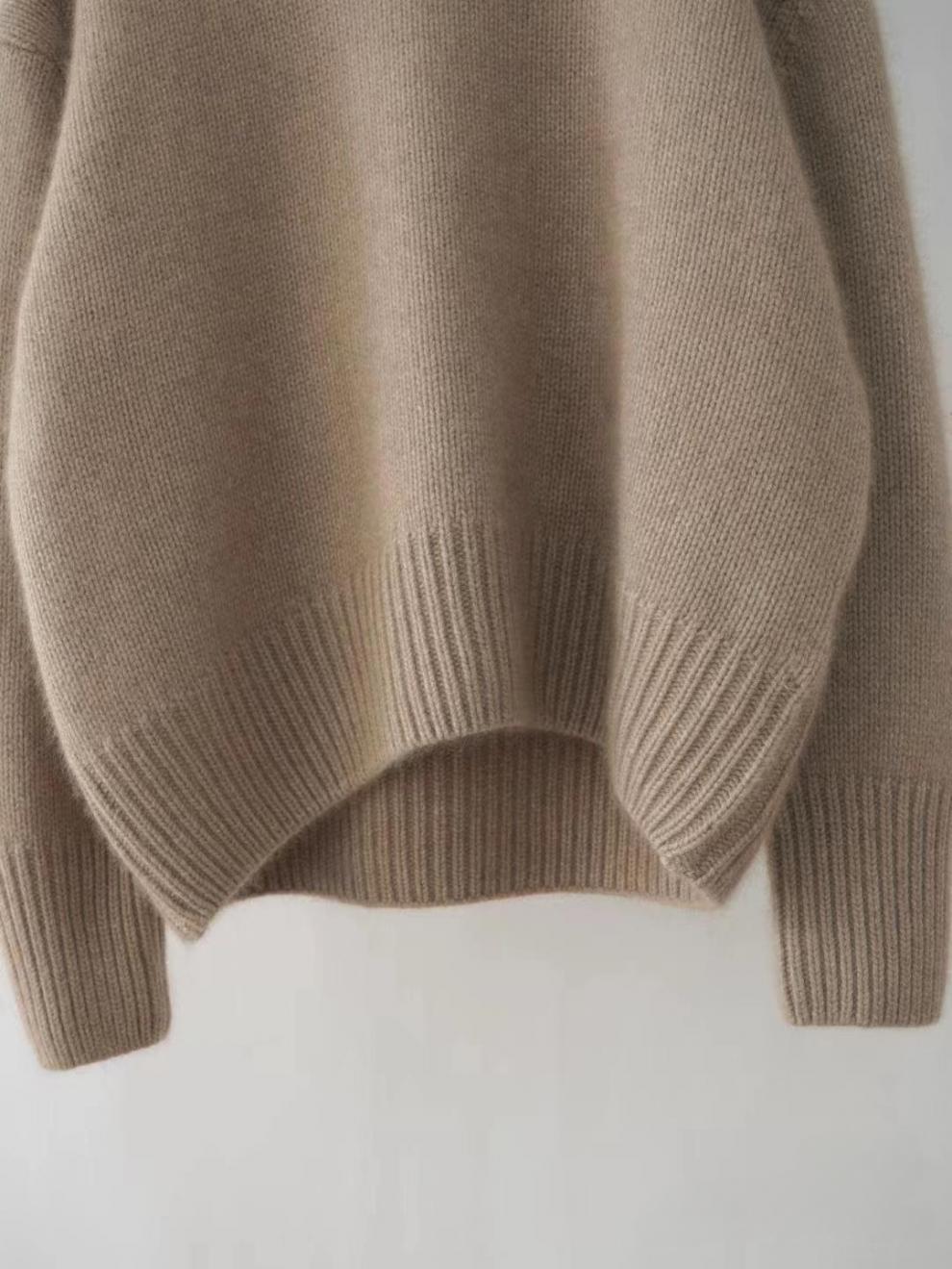Lara™ | Pull col roulé en cachemire