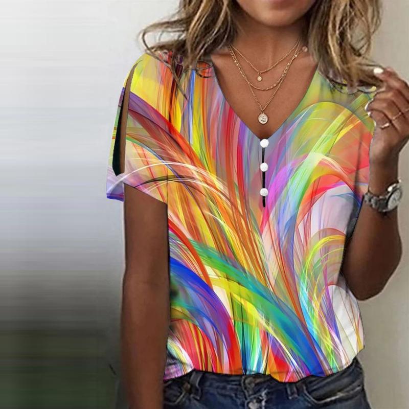 Camille™ | Blouse Dégradé Coloré