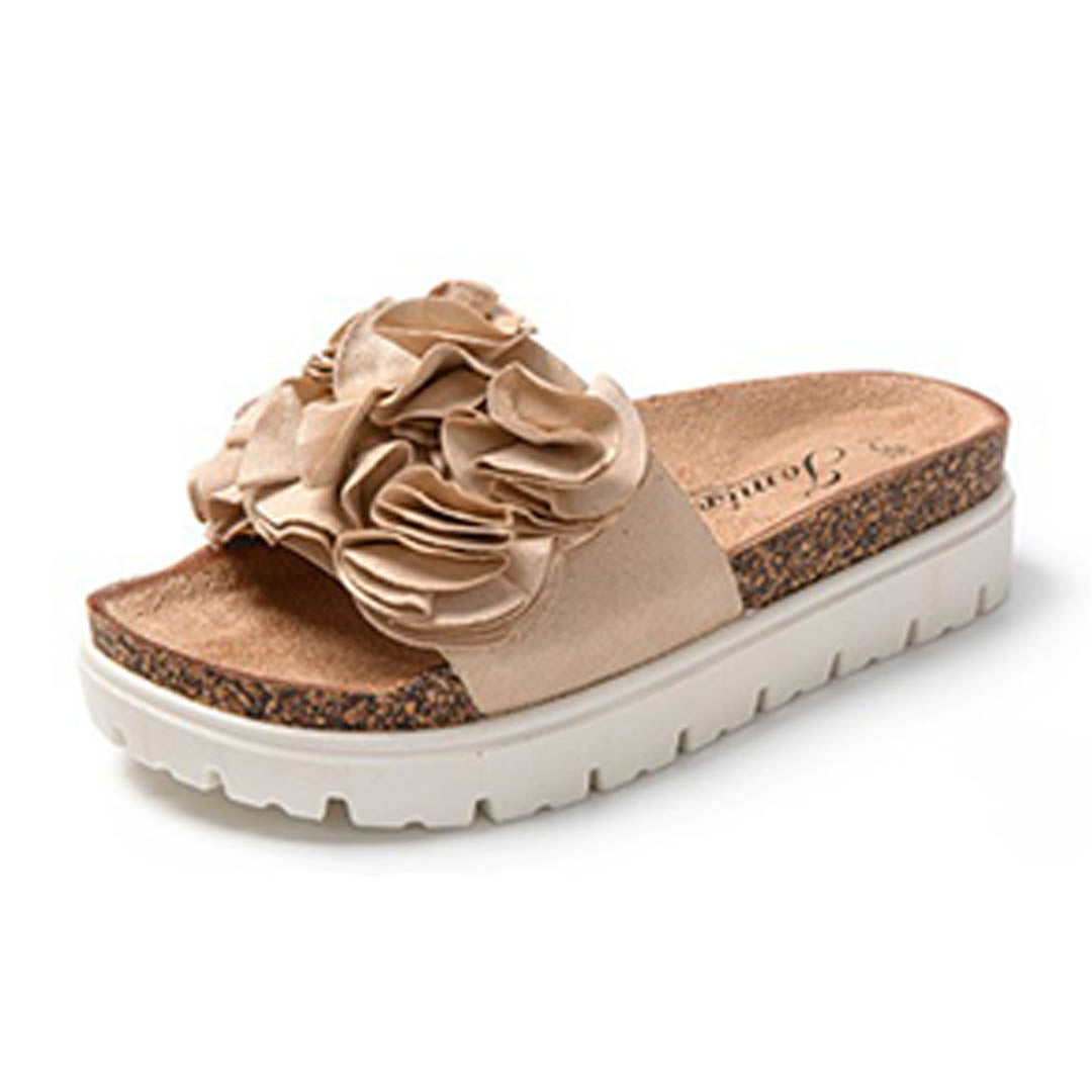 DENETTE - SANDALES BLOOM SLIDES