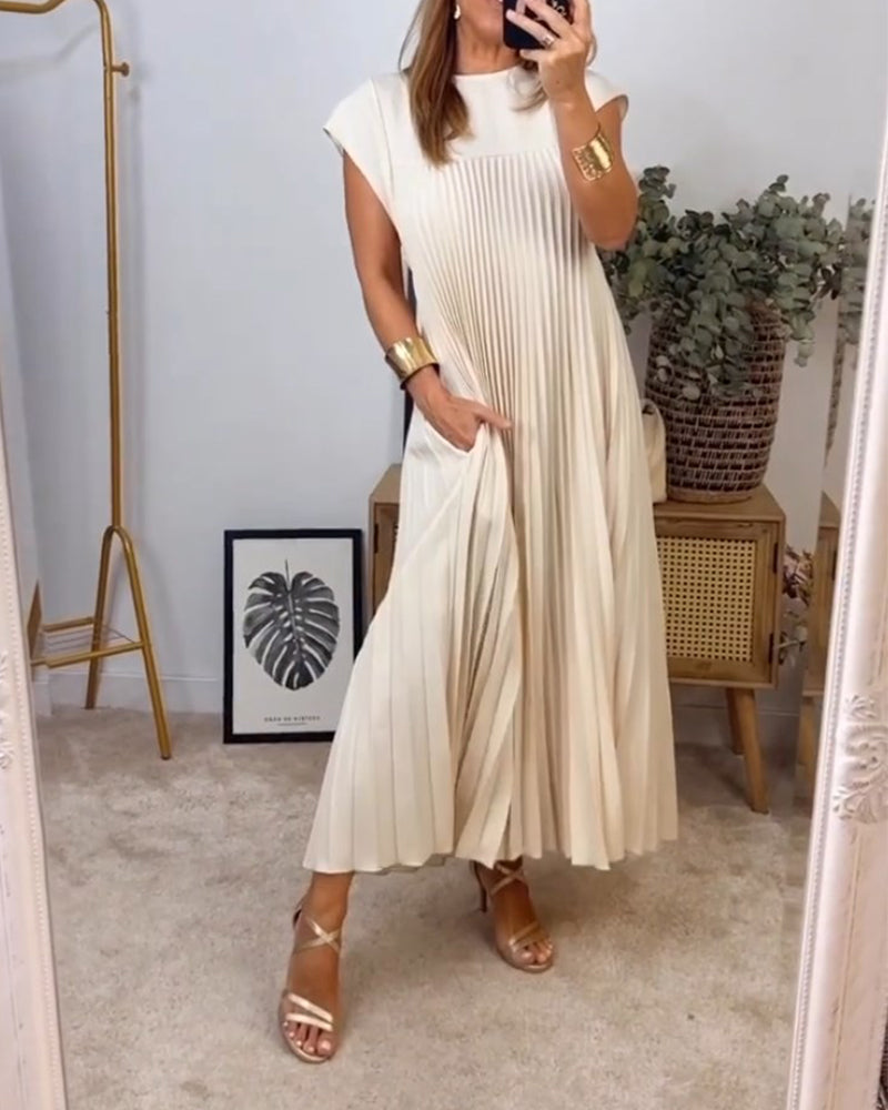 Robe plissée sans manches Amada™