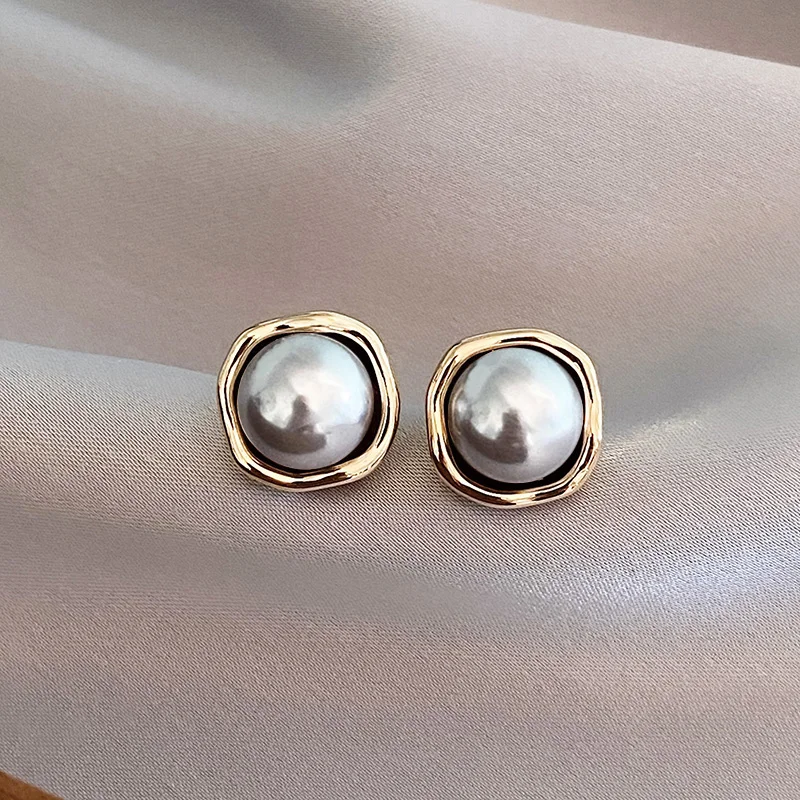 Boucles d'oreilles en perles élégantes vintage Kassandra