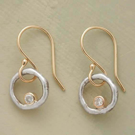 Boucles d'oreilles Laura Vintage en zircone