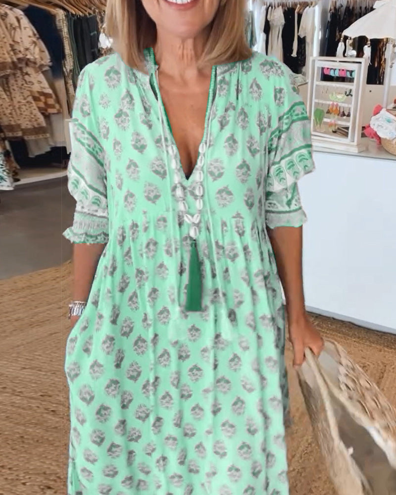 Zandra / Robe de printemps éclatante