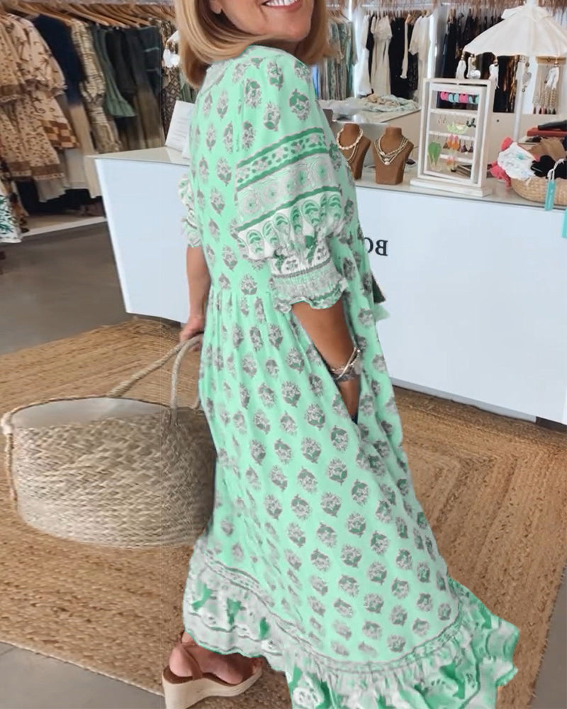Zandra / Robe de printemps éclatante