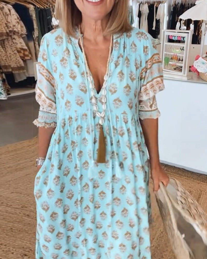 Zandra / Robe de printemps éclatante