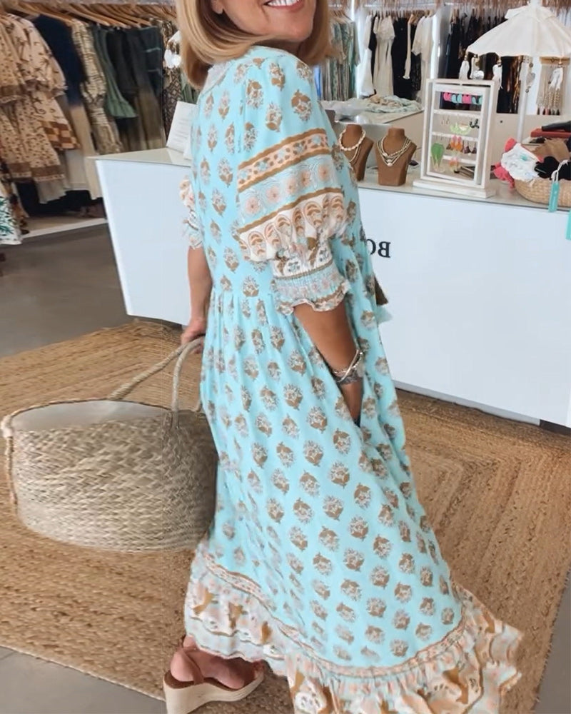 Zandra / Robe de printemps éclatante