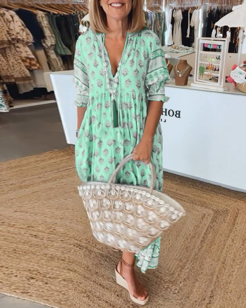 Zandra / Robe de printemps éclatante
