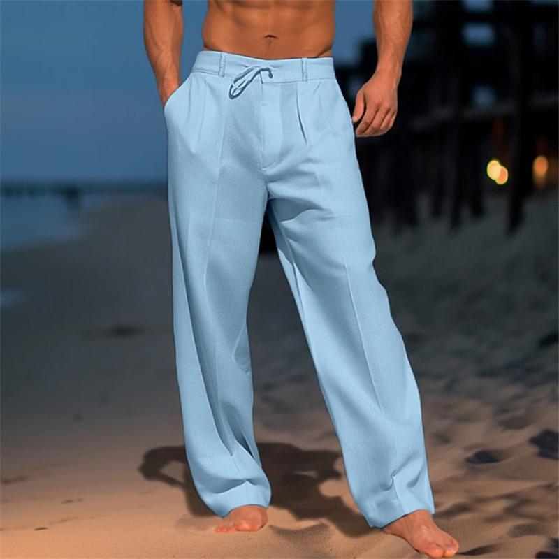 BILL – PANTALON EN LIN UNI