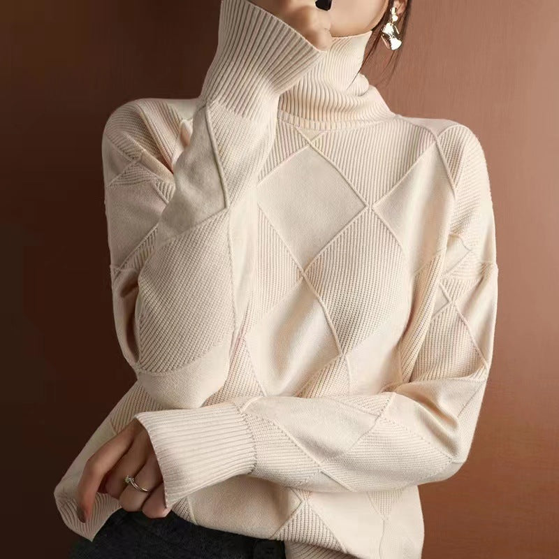 Gaïa | Pull col roulé confortable
