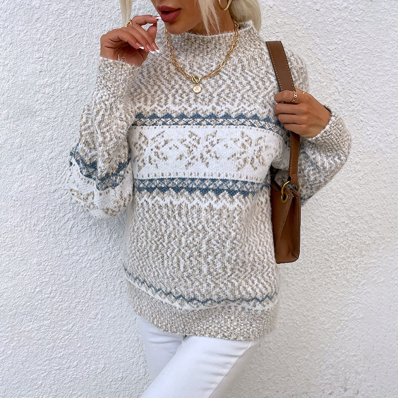 Claire - Pull en tricot vintage élégant