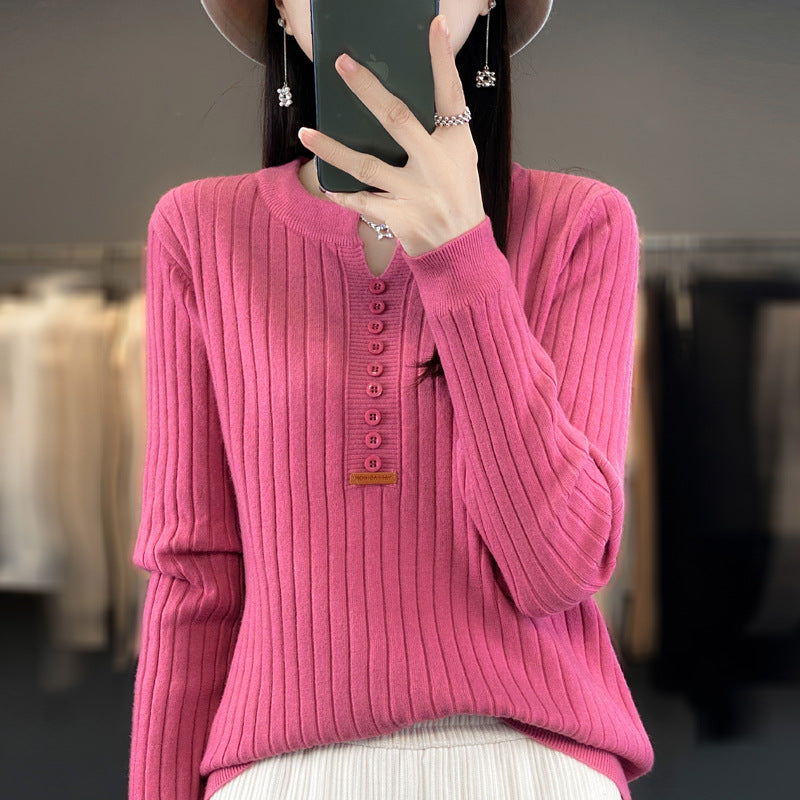 Nettoyer™ | Pull tricoté à col V