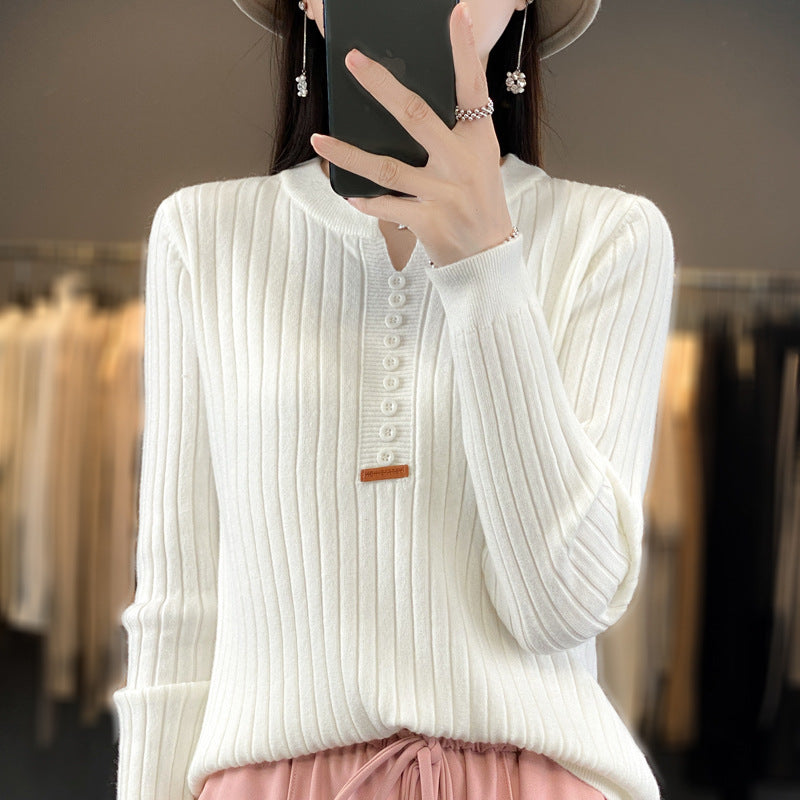 Nettoyer™ | Pull tricoté à col V