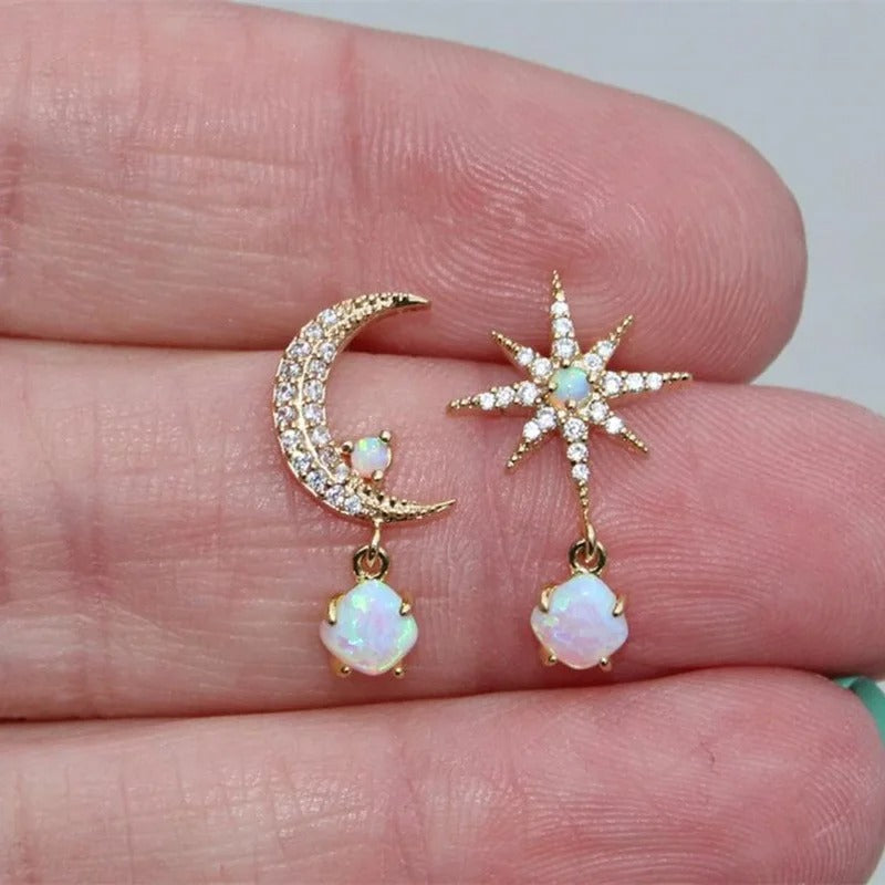Boucles d'oreilles classiques en nacre Sterre
