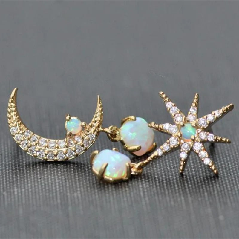 Boucles d'oreilles classiques en nacre Sterre