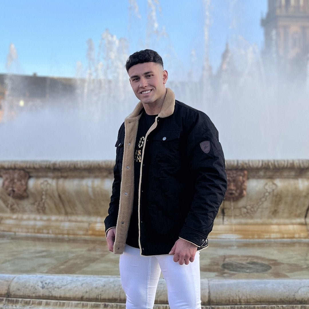GABRIEL - MANTEAU D'HIVER EN POLAIRE SHERPA À MULTIPLES POCHES