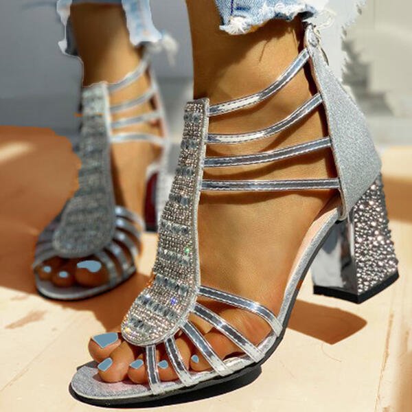 BRITNÉE - SANDALES À TALONS ÉPAIS