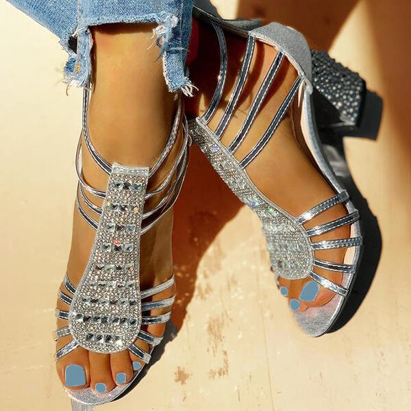 BRITNÉE - SANDALES À TALONS ÉPAIS