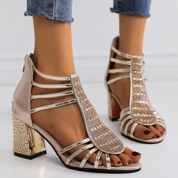 BRITNÉE - SANDALES À TALONS ÉPAIS
