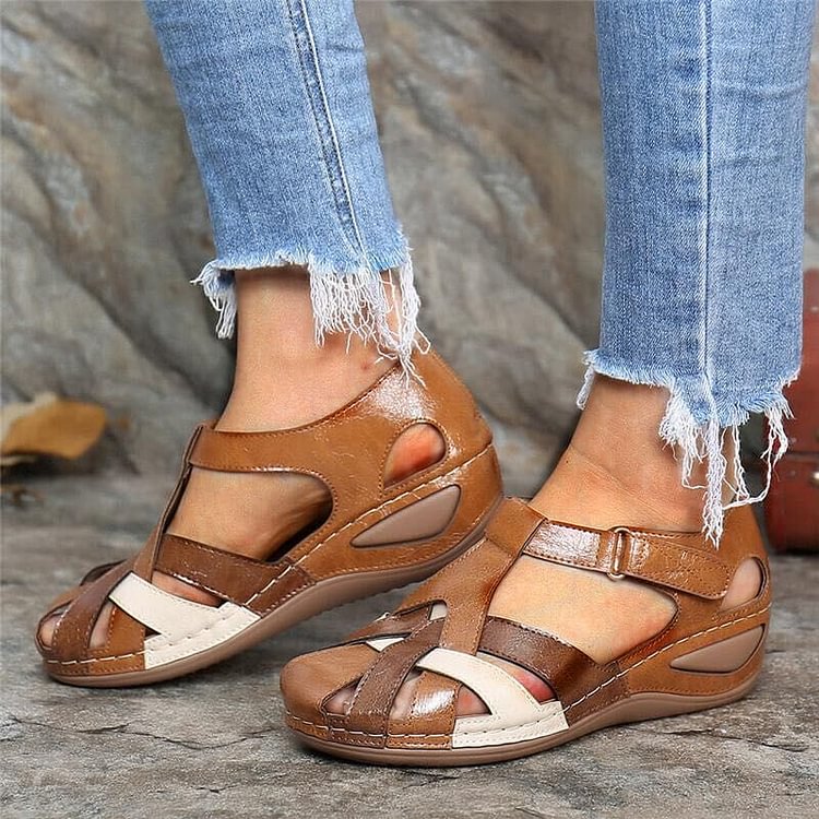 CI - SANDALES COMPENSÉES CHIC ET DÉTENTE