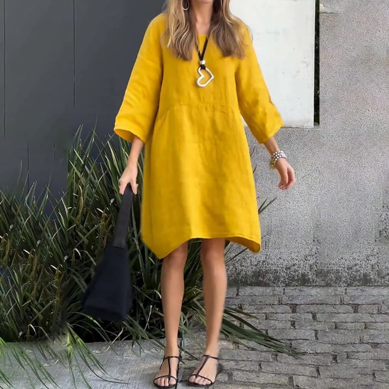 JULIETTE - ROBE LÉGÈRE COTON ET LIN