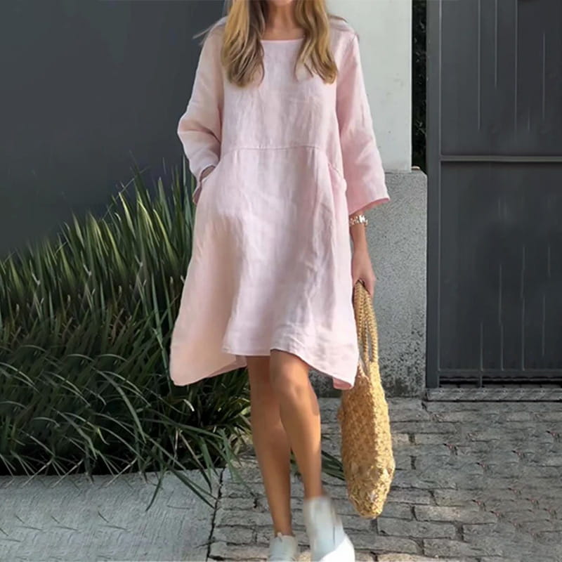 JULIETTE - ROBE LÉGÈRE COTON ET LIN