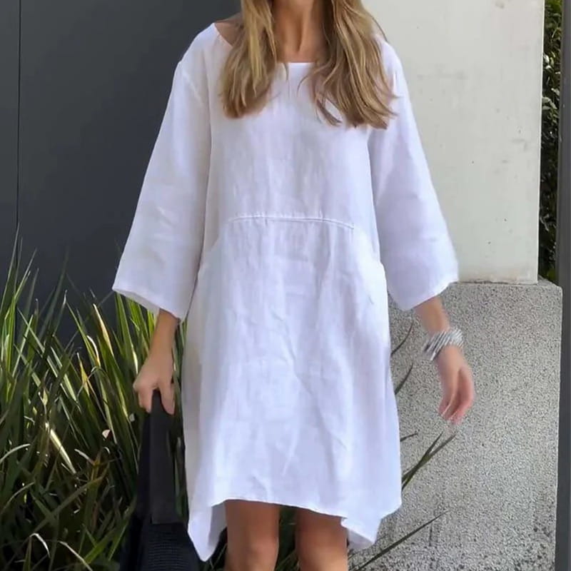 JULIETTE - ROBE LÉGÈRE COTON ET LIN