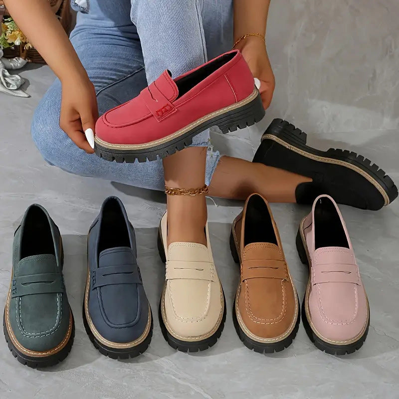 MYLES – MOCASSINS À PLATEFORME AUDACIEUSE