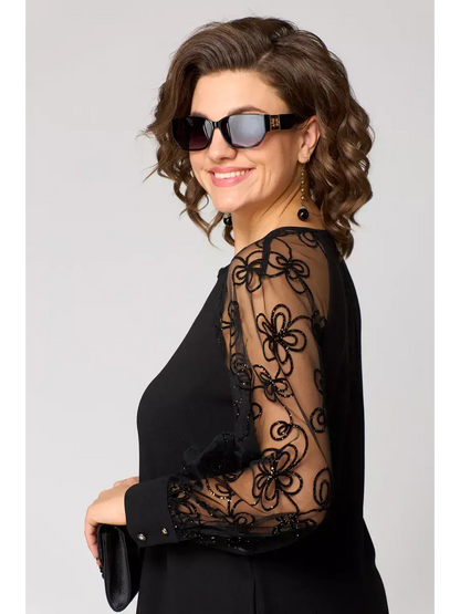 Regina | Robe midi classique pour occasions spéciales
