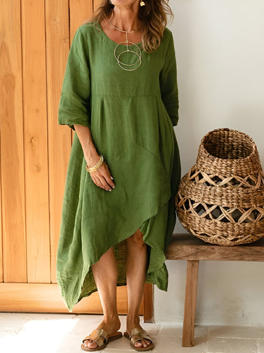 Aiva™ | Robe d'automne Rétro et Cosy
