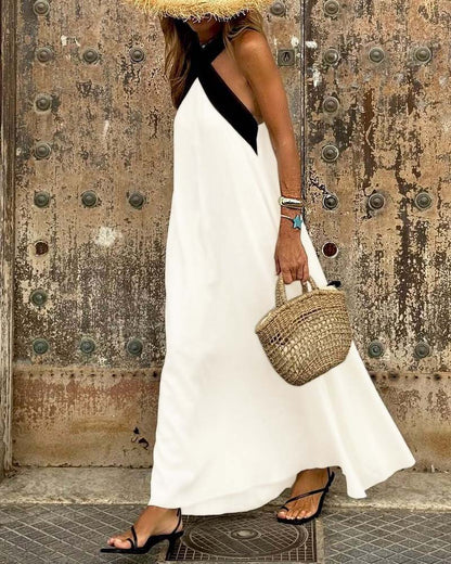 JILLIAN - ROBE LONGUE CROISÉE