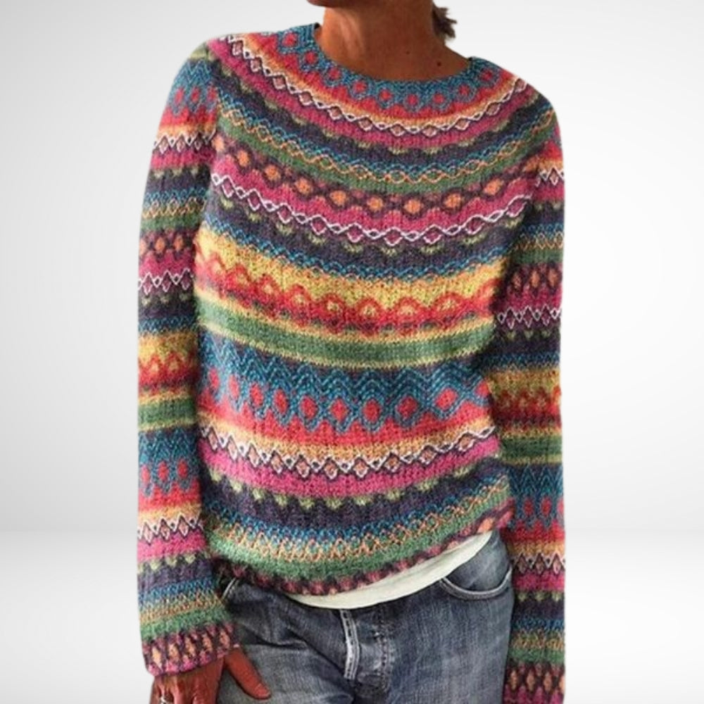 Sabine | Pull d'hiver rétro