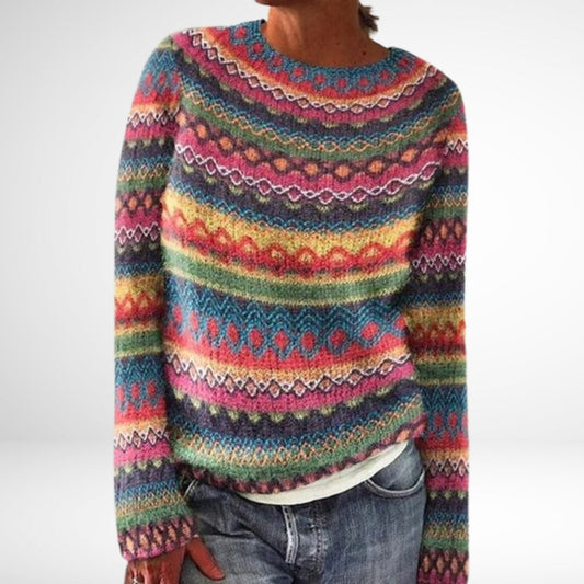 Sabine | Pull d'hiver rétro