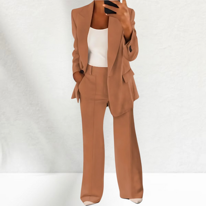 Thérèse | Tailleur pantalon élégant avec jambes larges