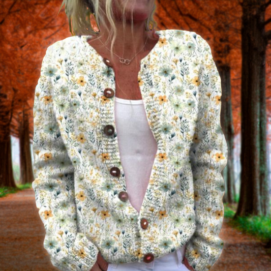 Lowri | Cardigan imprimé fleuri