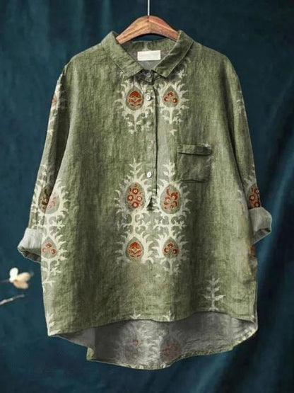Lila - Blouse à imprimé floral