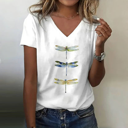 Denise / T-Shirt Galbant élégant