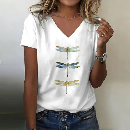 Denise / T-Shirt Galbant élégant