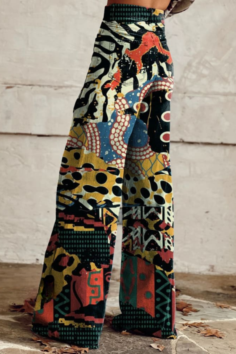 Iris | Pantalon évasé vintage