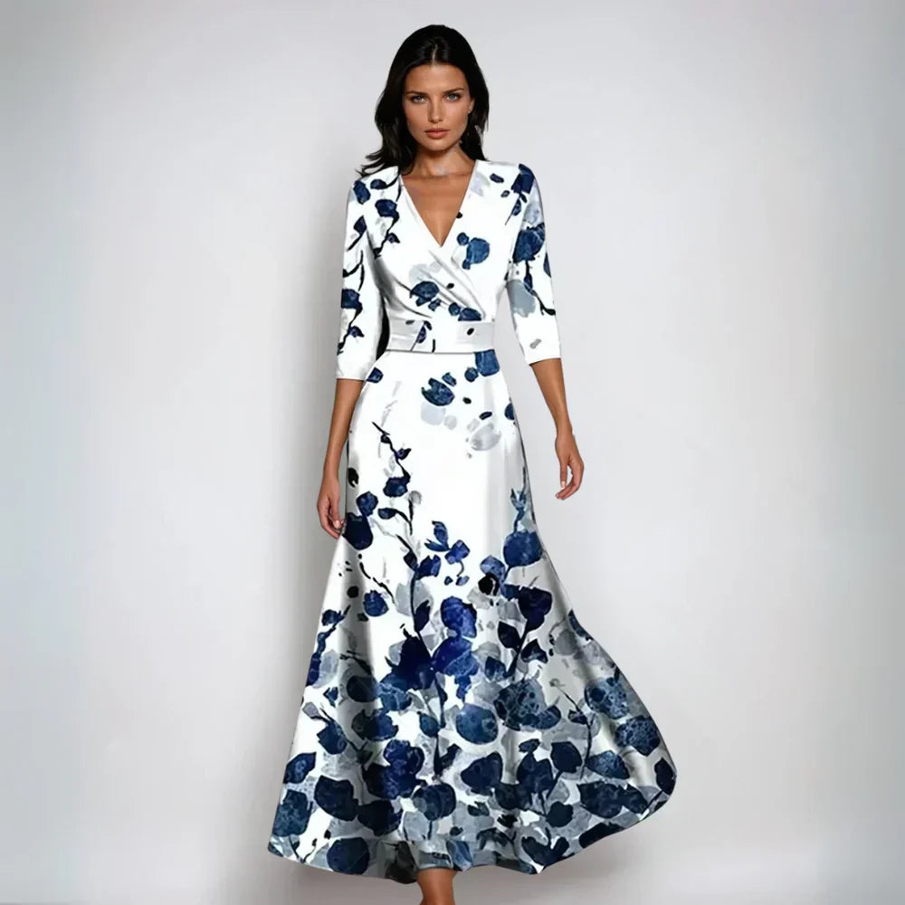 Erica - Robe fleurie élégante