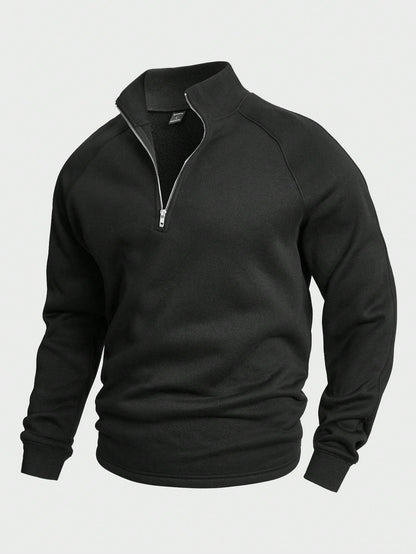 Arthur / Pull à demi-zip décontracté
