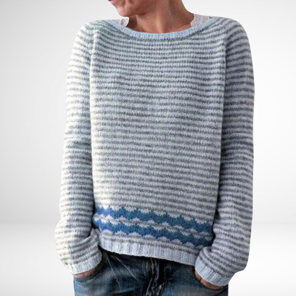 Ivana | Pull d'hiver rétro