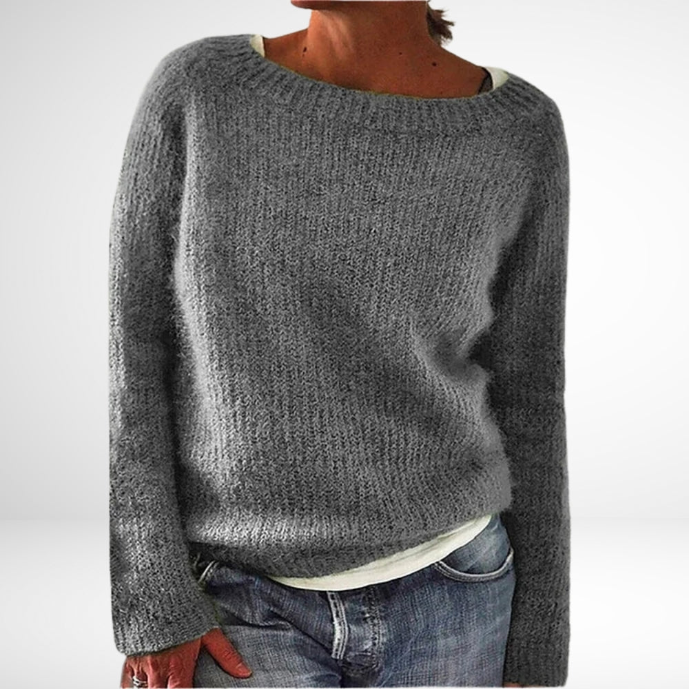 Louise | Pull d'hiver rétro