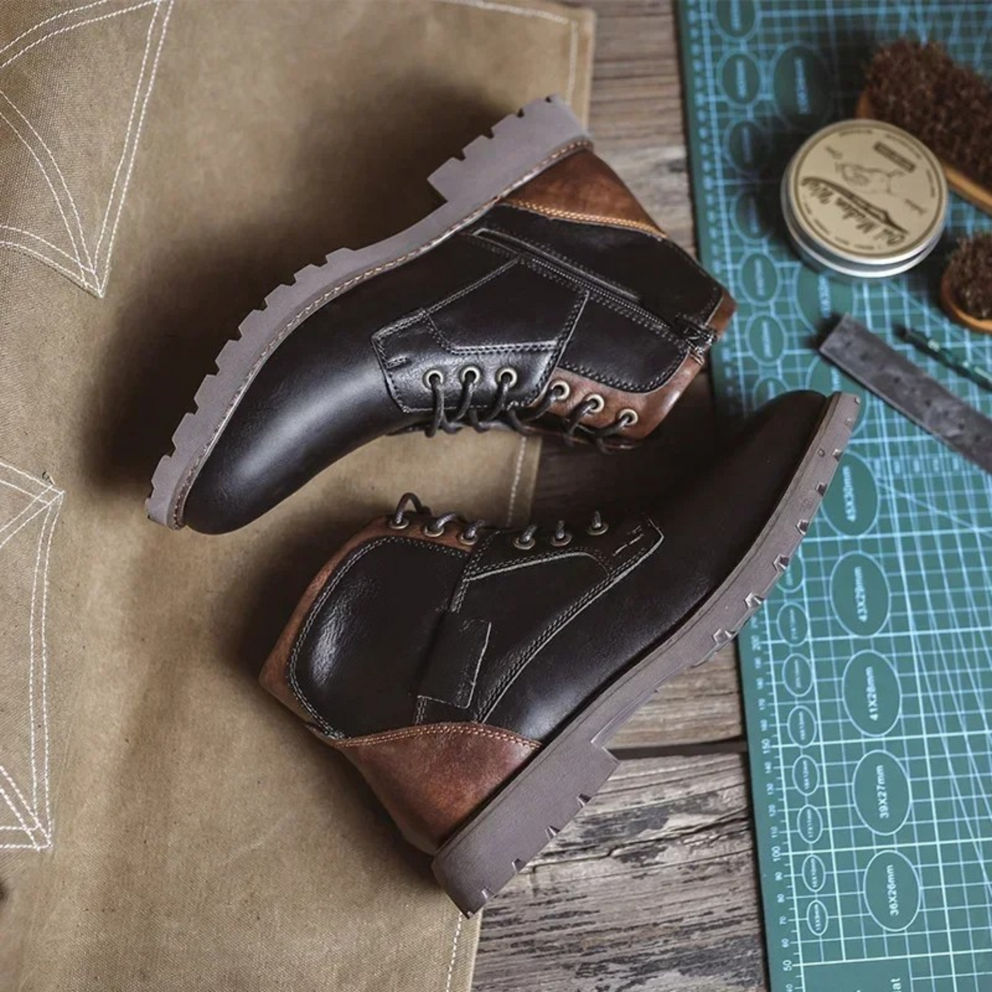 Parker | Bottines en cuir