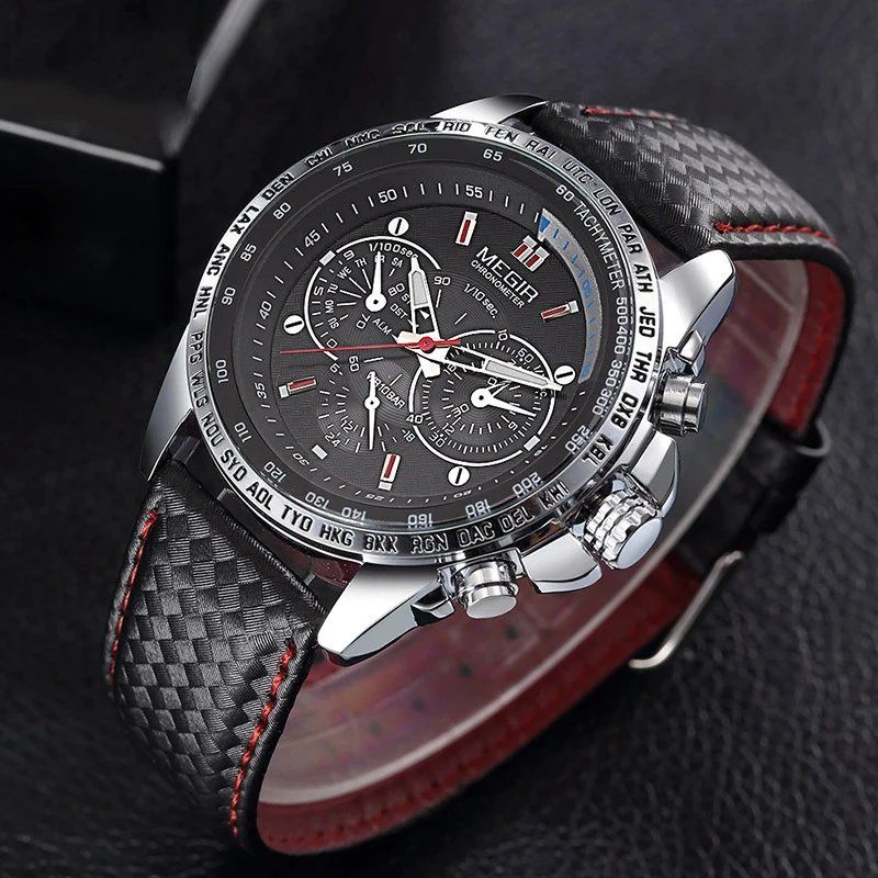 Montre à quartz de luxe