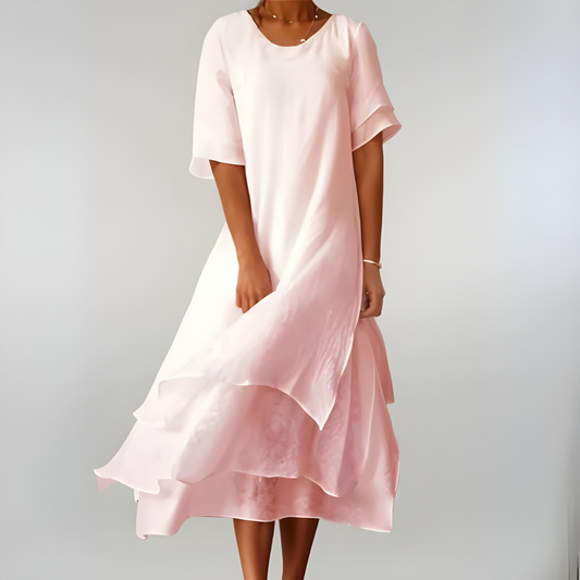 Francine / Robe longue en coton