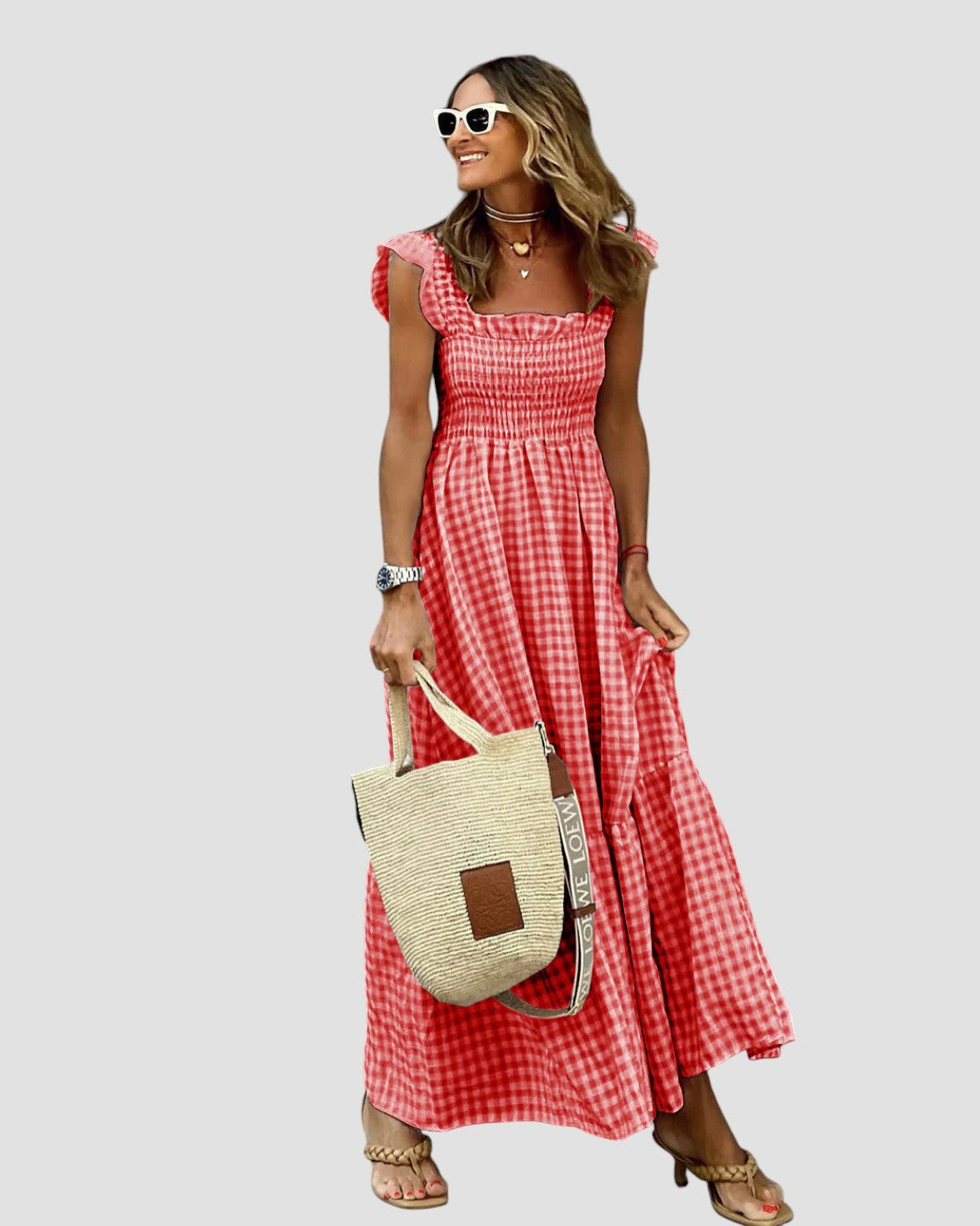 Manuela | Robe longue romantique