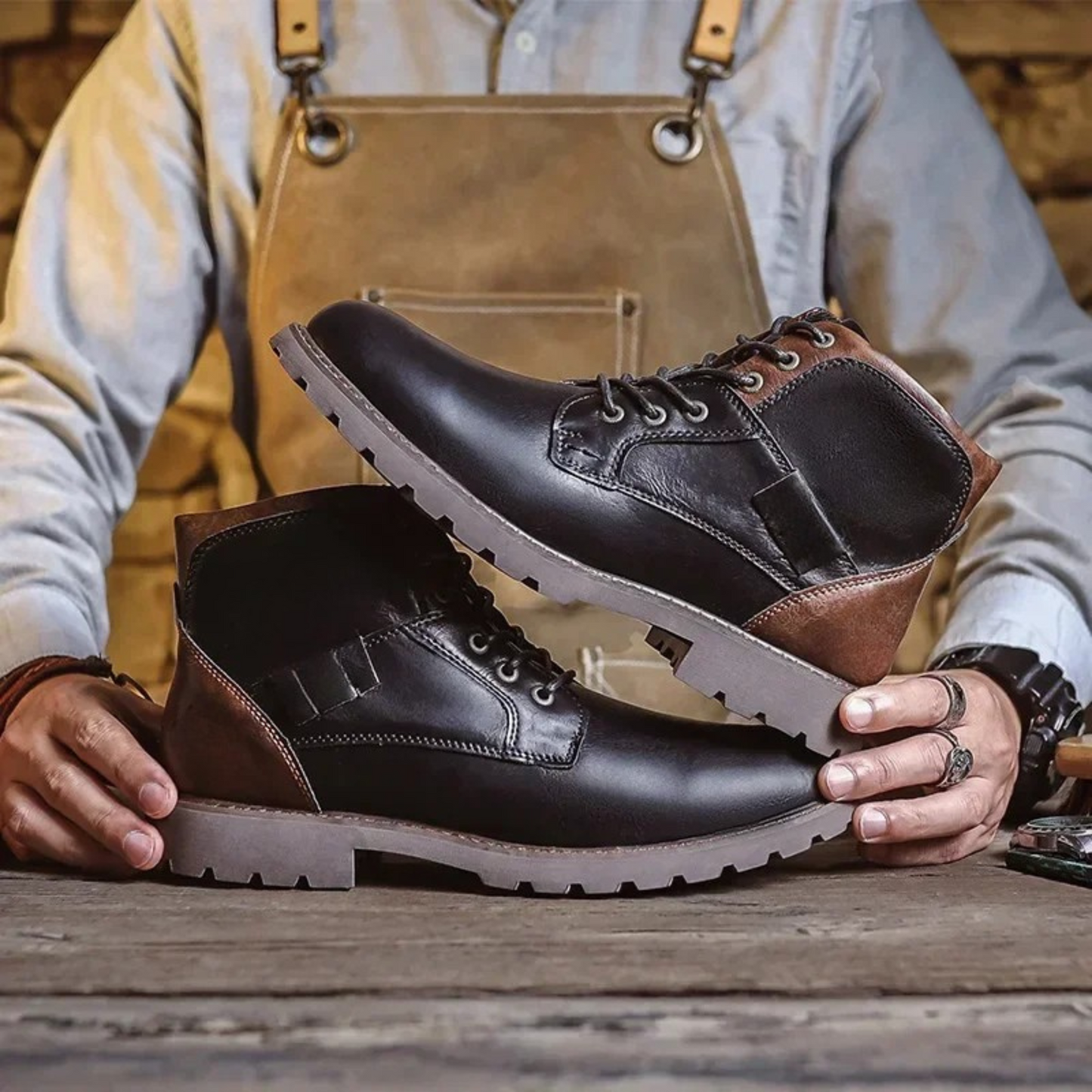 Parker | Bottines en cuir