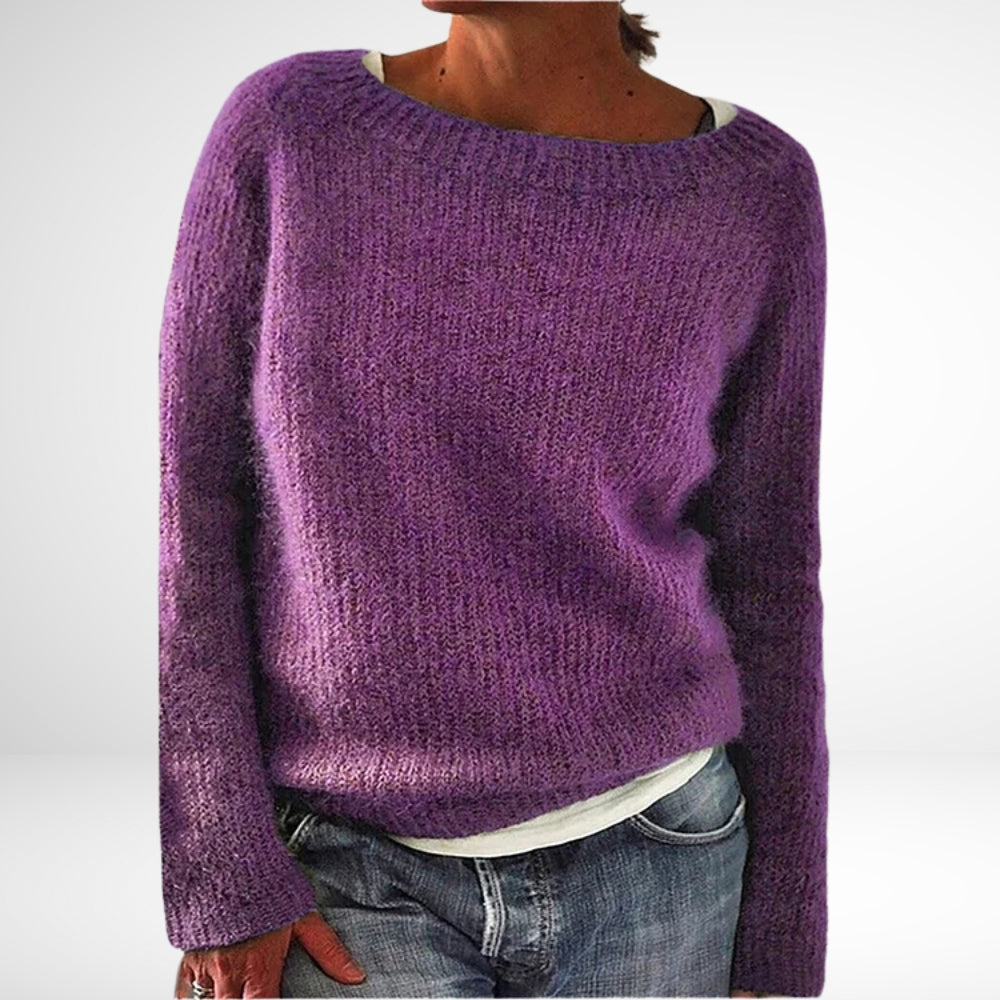 Louise | Pull d'hiver rétro