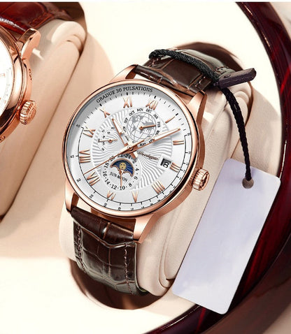 Montre à quartz légère haut de gamme tendance